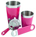 4 Piece Vinylworks Bar Set - Pink