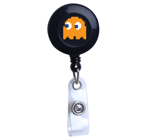 Nom Nom Nom... Retro Game Plastic Badge Reel Set