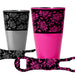 Printed Cocktail Shaker and V-Rod® Bar Set - Roses - Color Options