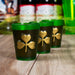 Plastic Shamrock Shot Glasses - Set of 3