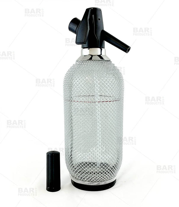 BarConic® Soda Siphon - Glass w/ Mesh - 1 Liter