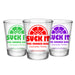  CUSTOMIZABLE - 1.75oz Clear Shot Glass - Suck It