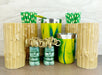 Tiki Drinkware Bar Set - Bamboo