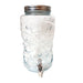 BarConic® Glass Tiki Beverage Dispenser with Tap - 1.6 Gallons