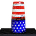 Cocktail Shaker Tin - Printed Designer Series - 28oz weighted - Grungy US Flag