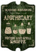 Custom Wood Sign - Tavern Shaped - Apothecary