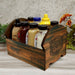 Wooden Condiment Caddy w/ Handle- Customizable Vintage Box Design