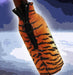 Zipper Style Bottle Coozie -Tiger